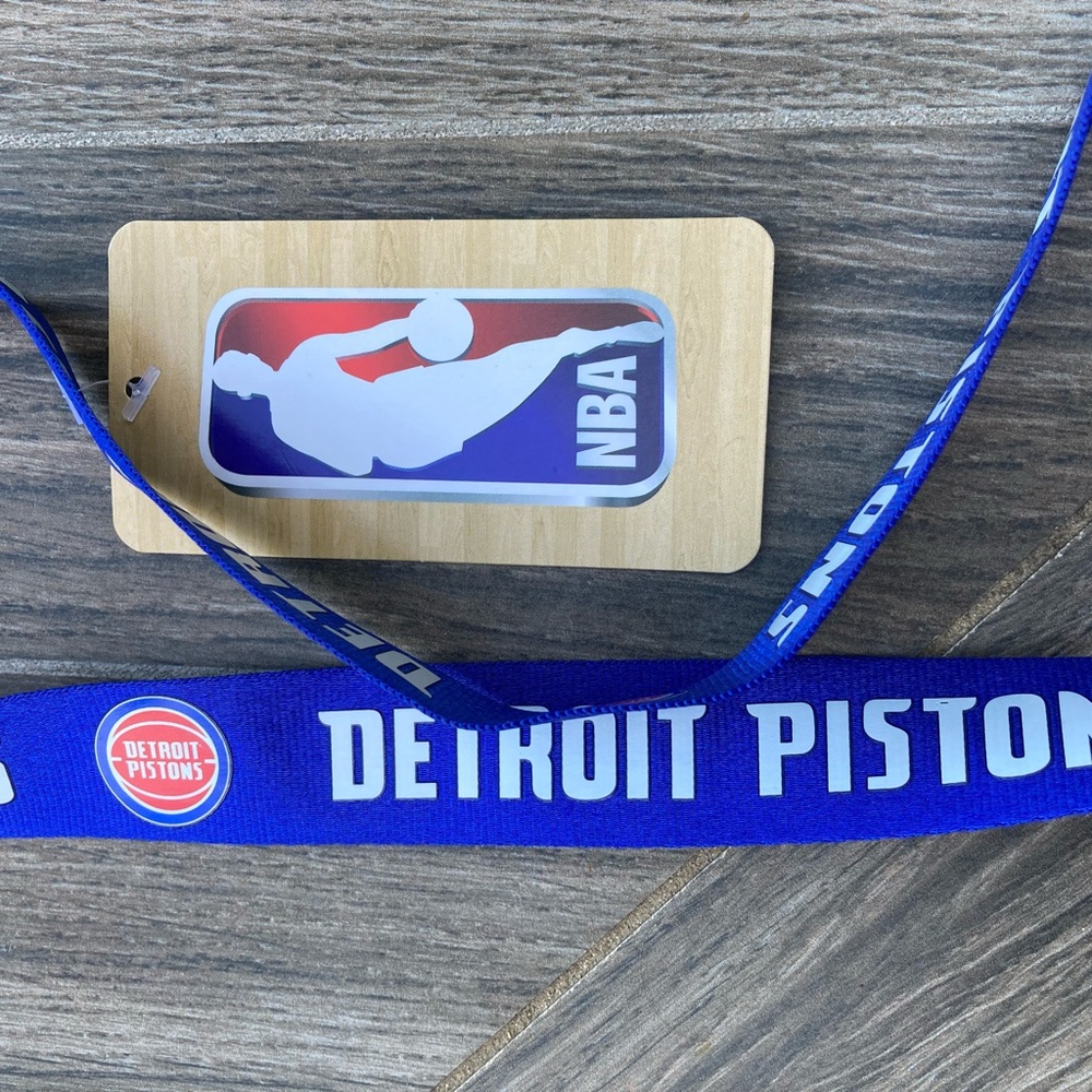 Detroit Pistons lanyard NWT